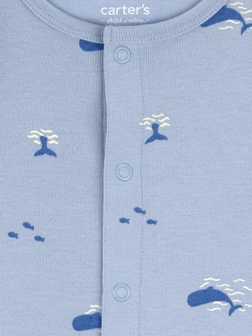 Carter's Child of Mine Baby Boy Romper, 0/3-24 Months