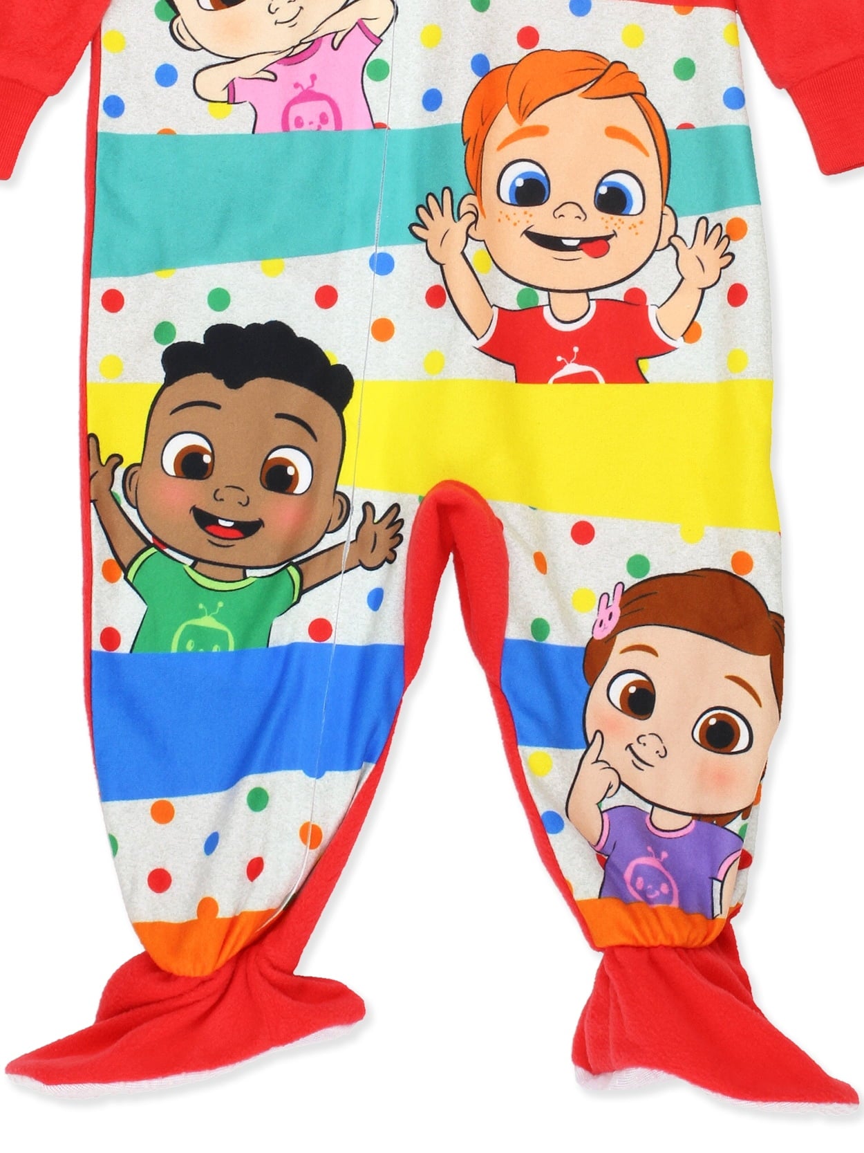Cocomelon Toddler Infant Footed Blanket Sleeper Pajamas K254211CM