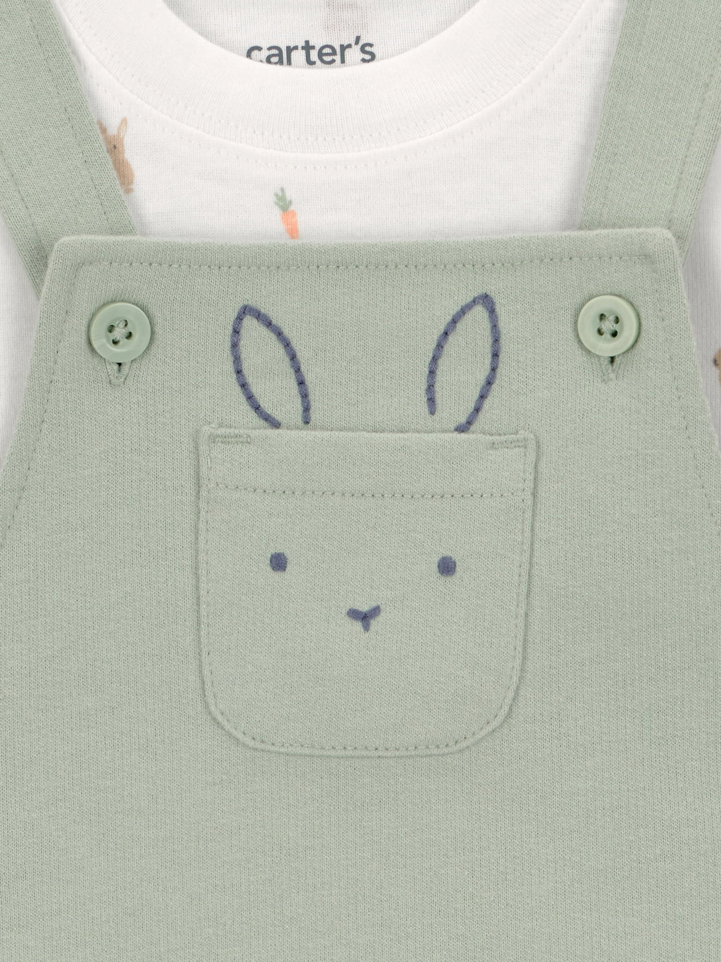 Carter's Child of Mine Baby Boy Easter Overalls Set, 2-Piece, Sizes Preemie-12 Months