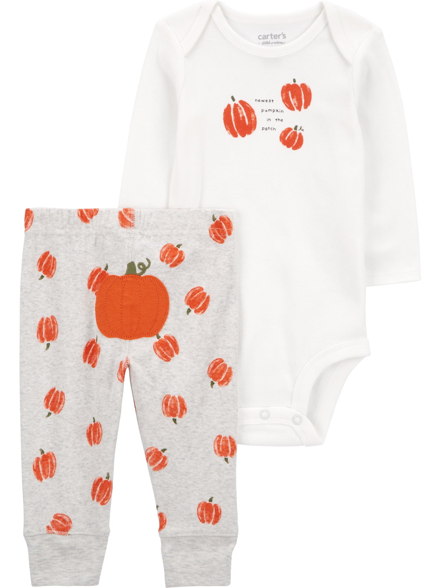 Carter's Child of Mine Baby Girl Halloween Outfit Set, 2-Piece, Sizes Newborn-12 Months