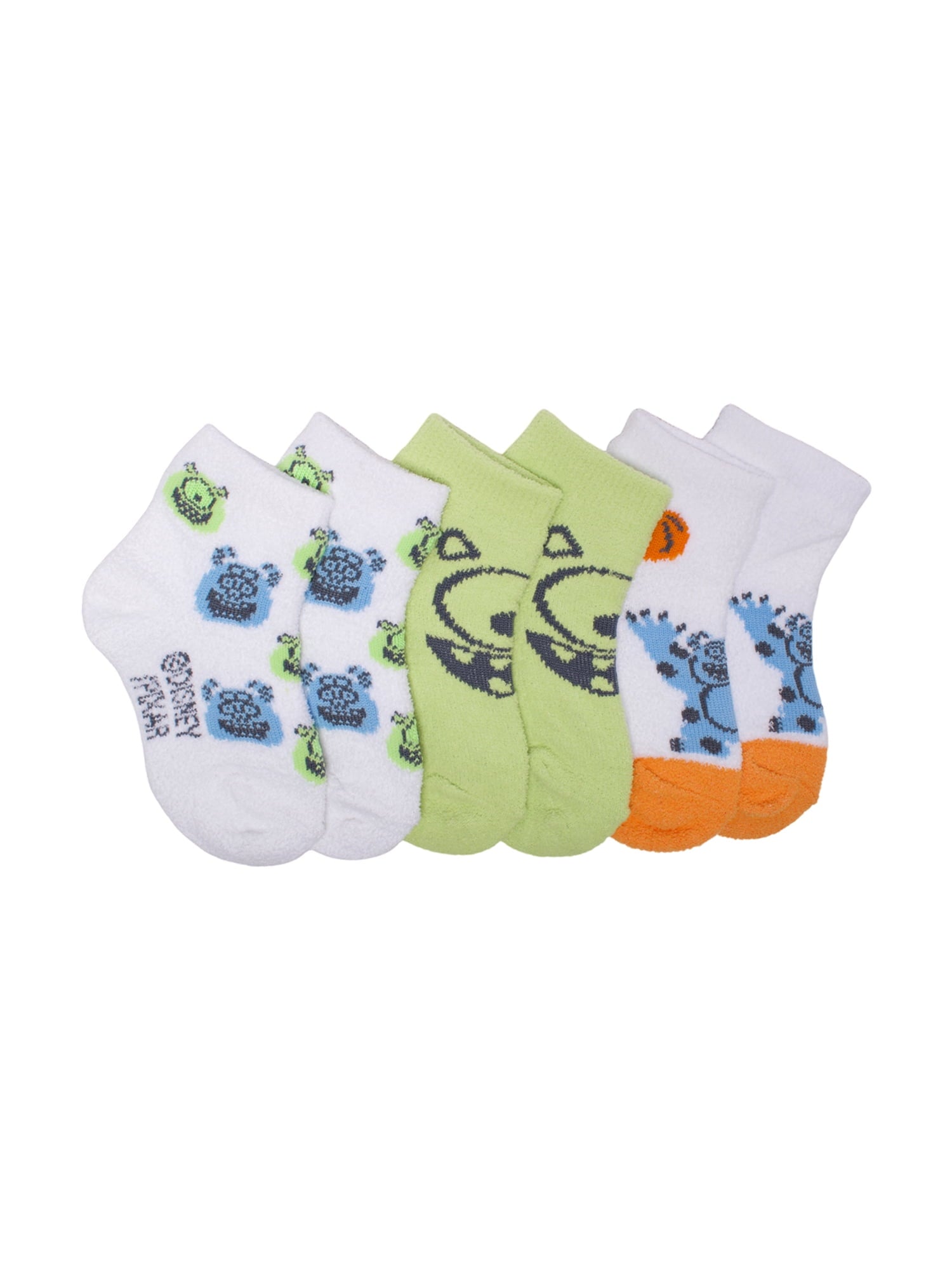 Character Toddler Cozy Quarter Socks, 3- Pack, Sizes 12M- 5T