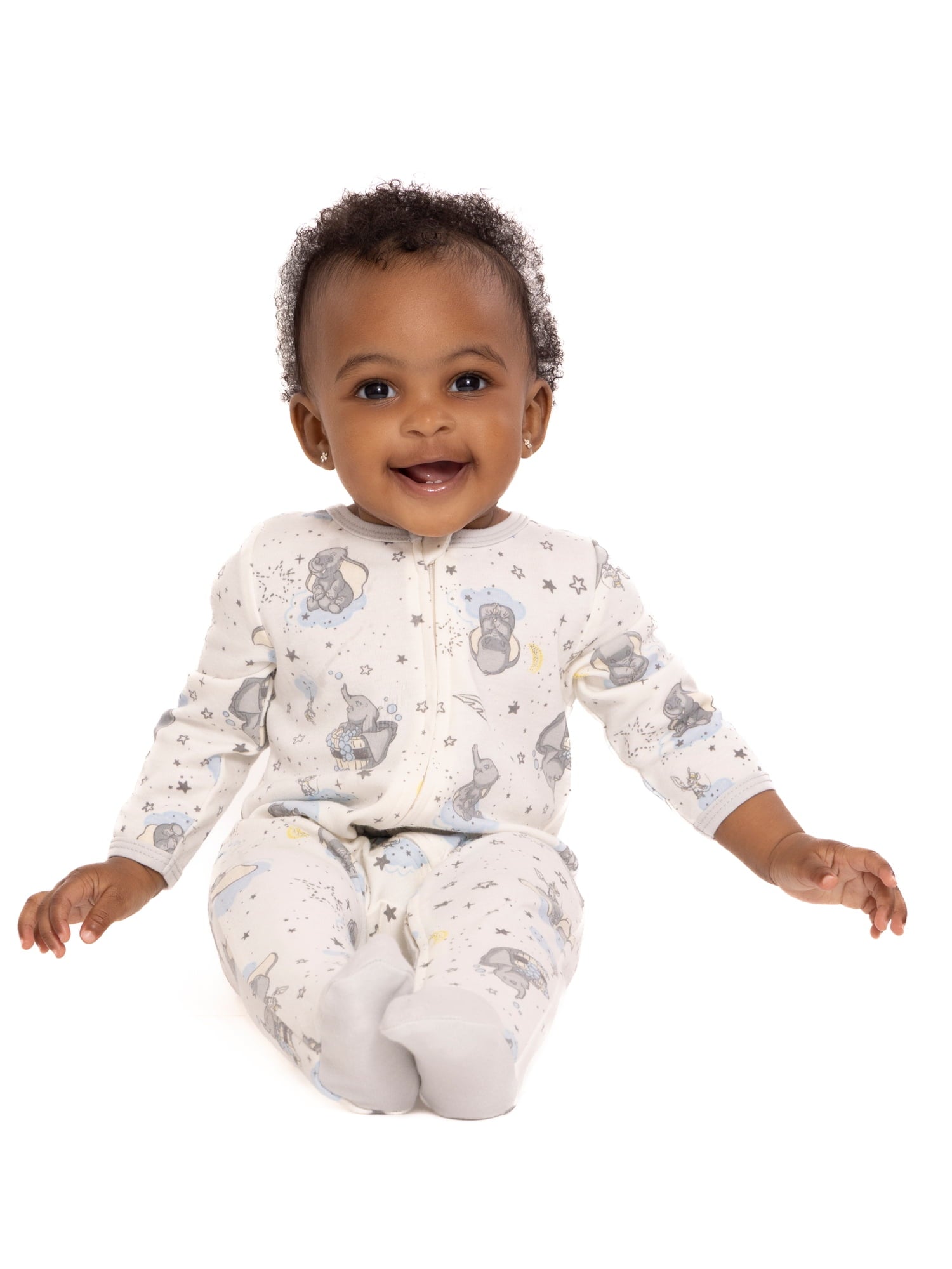 Disney Baby Wishes and Dreams Character Infant Baby Footed Sleep N Play, Sizes Preemie-6/9 Months