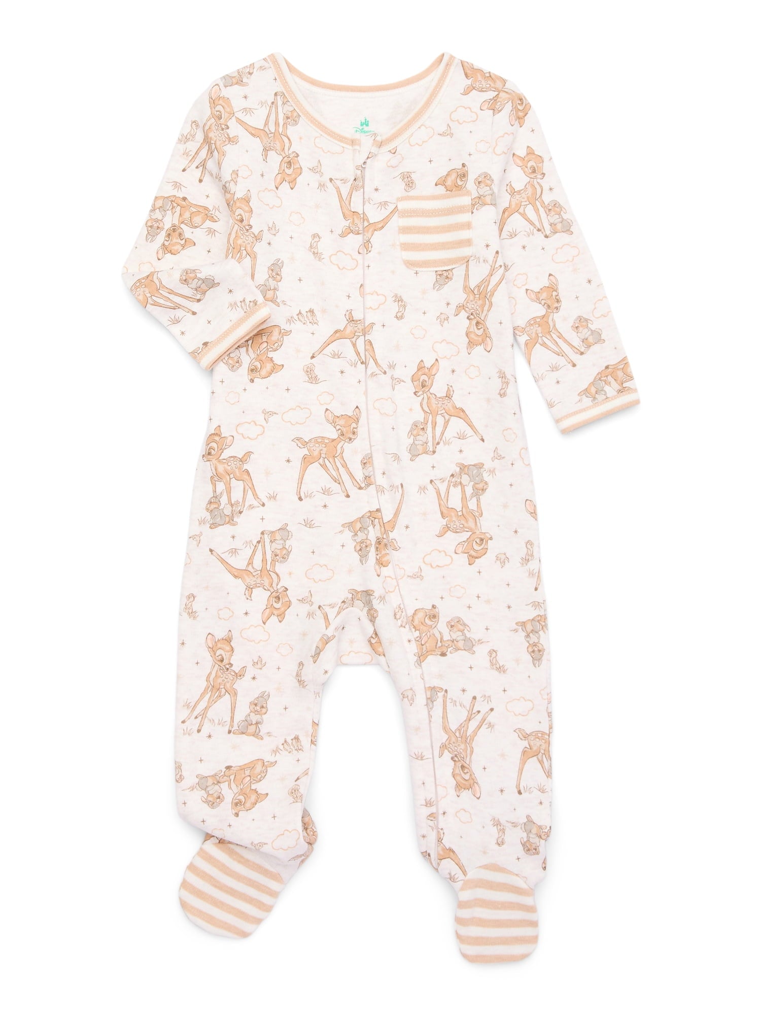 Disney Baby Wishes and Dreams Character Infant Baby Footed Sleep N Play, Sizes Preemie-6/9 Months