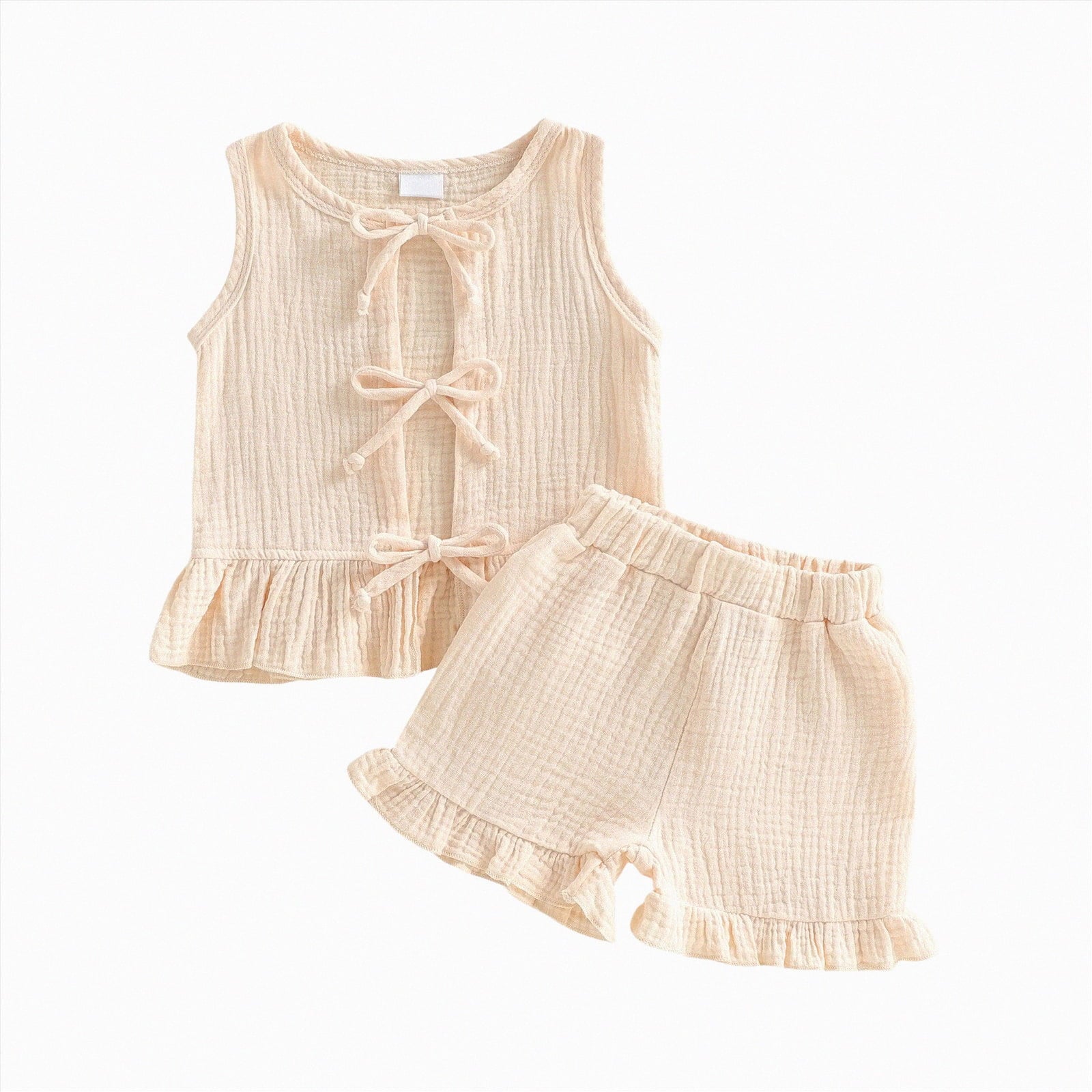 Gvdentm Preemie Newborn Clothes 3Months Infant Romper Fall Winter Outfits Gifts for Girls Cute Bell Bottoms Pant Sets(White,0-3 Months)