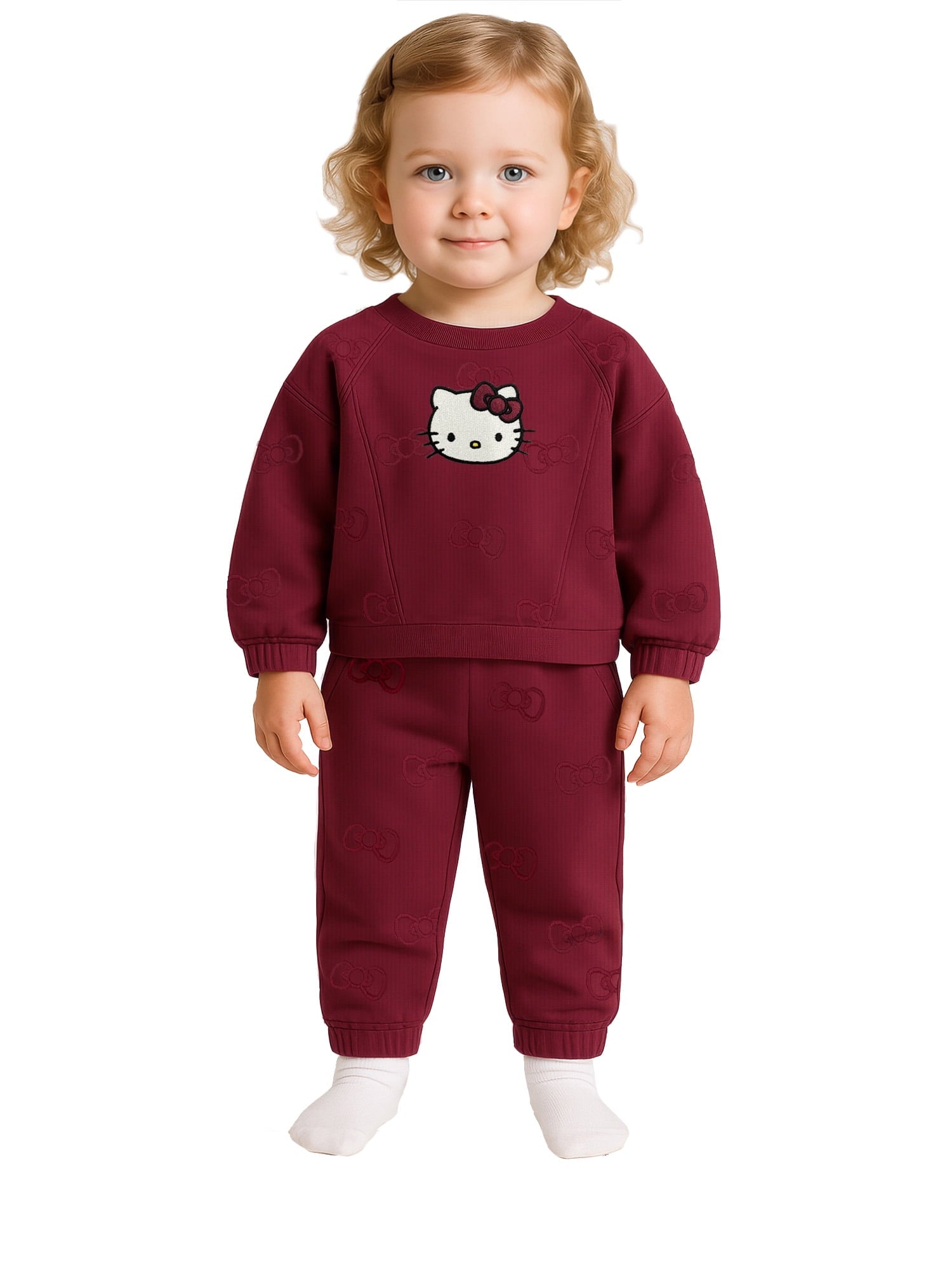 Marie The Aristocat Toddler Girl Quilted Jogger Set, Sizes 12 Months-5T