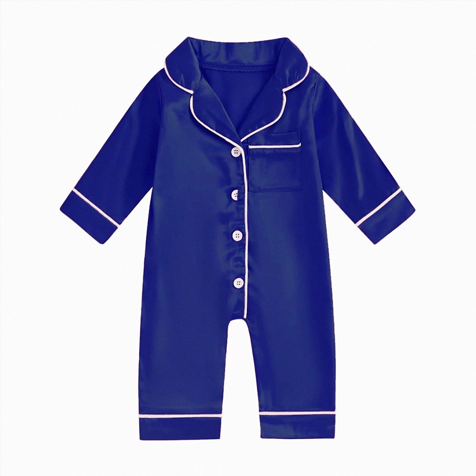 JUMEYU Newborn Winter Clothes Newborn Baby Boy Clothes Print Bodysuit Long Sleeve Jumpsuit Outfits Set 0 3 6 9 12 18 24 Months (Blue,3-6 Months)