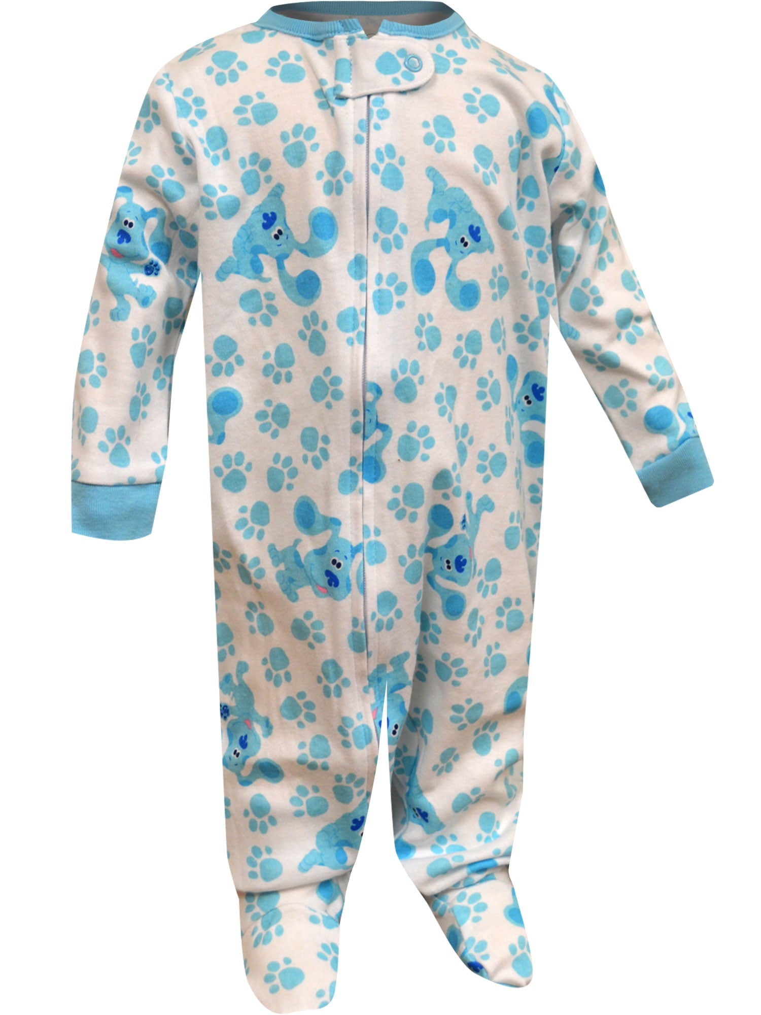 Komar Kids Boys Blue's Clues & You Unisex Cotton Infant One Piece Sleeper (3-6 Months)