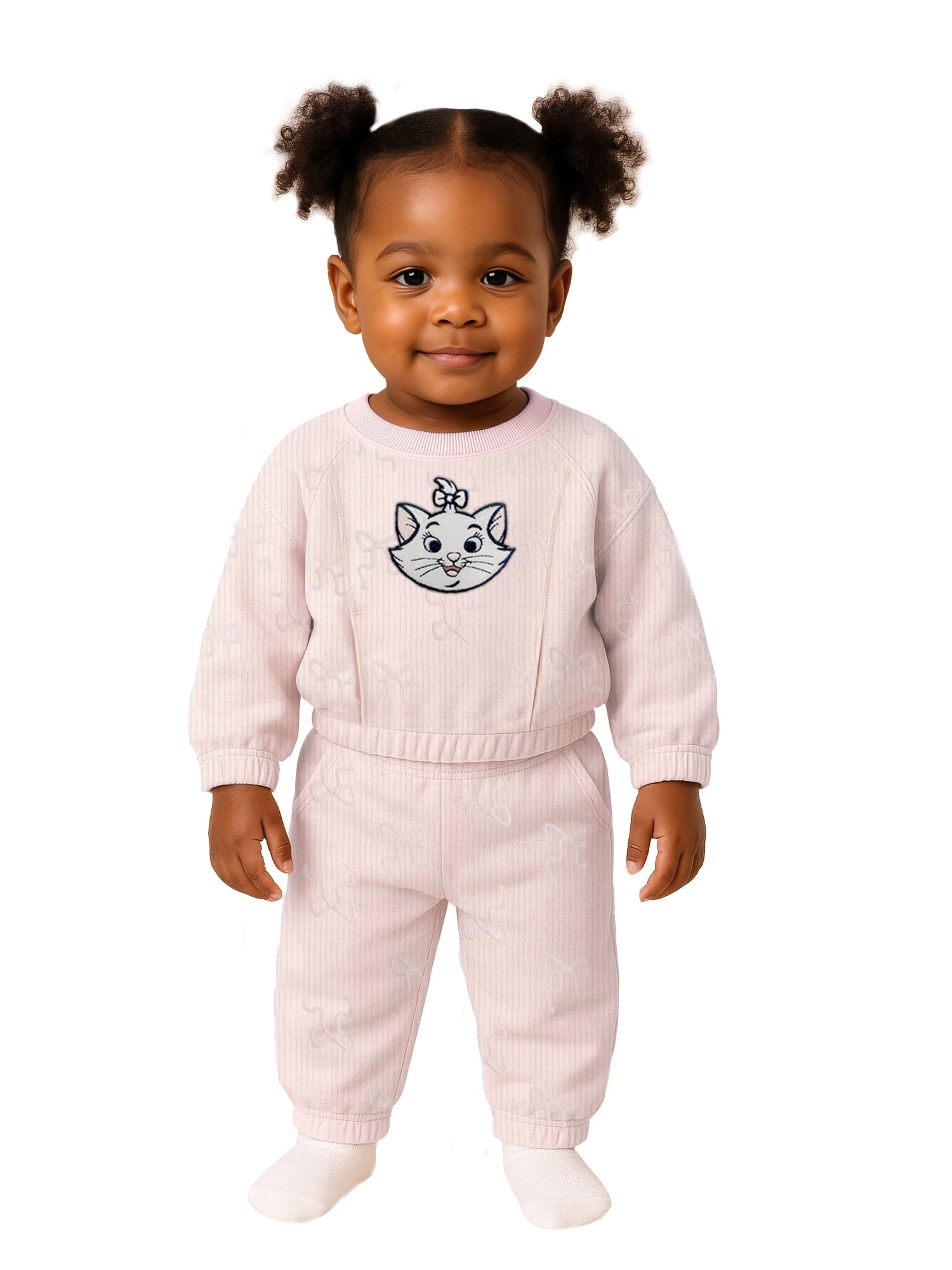Marie The Aristocat Toddler Girl Quilted Jogger Set, Sizes 12 Months-5T
