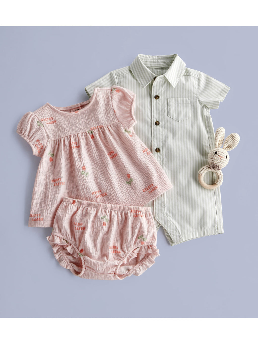 Carter's Child of Mine Baby Girl Easter Outfit Set, 2-Piece, Sizes 0/3-24 Months