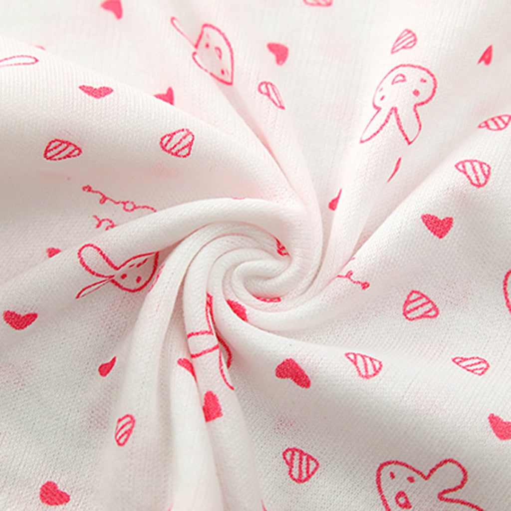 Caqnni 8PCS Layette Gift Sets 0-3M Baby Boy s Girl Boy Suit Outfit Sets One Size Clothes Set to 0-3M Layette Gift Set Shower Gift Set (A03-Pink)