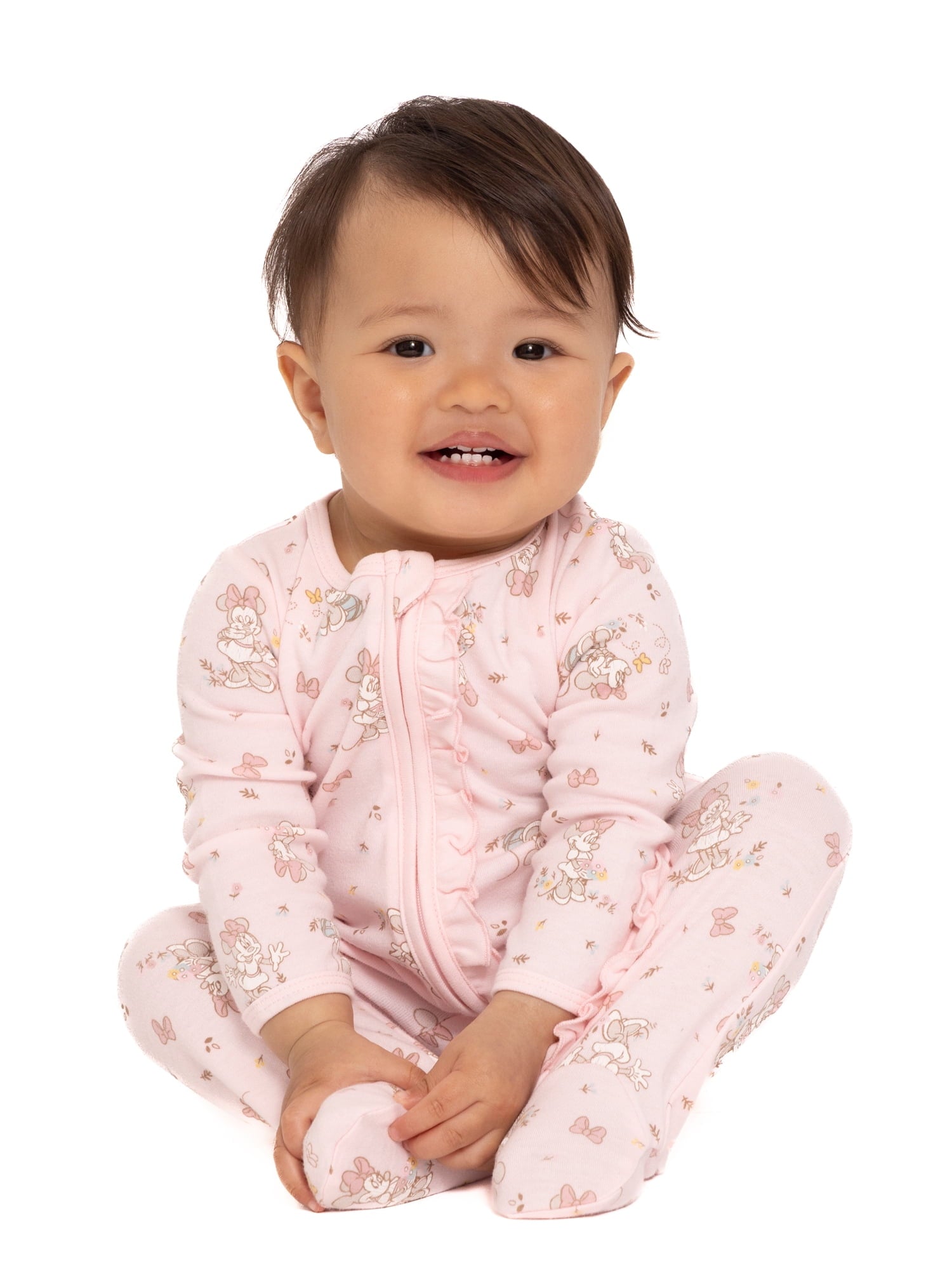 Disney Baby Wishes and Dreams Character Infant Baby Footed Sleep N Play, Sizes Preemie-6/9 Months