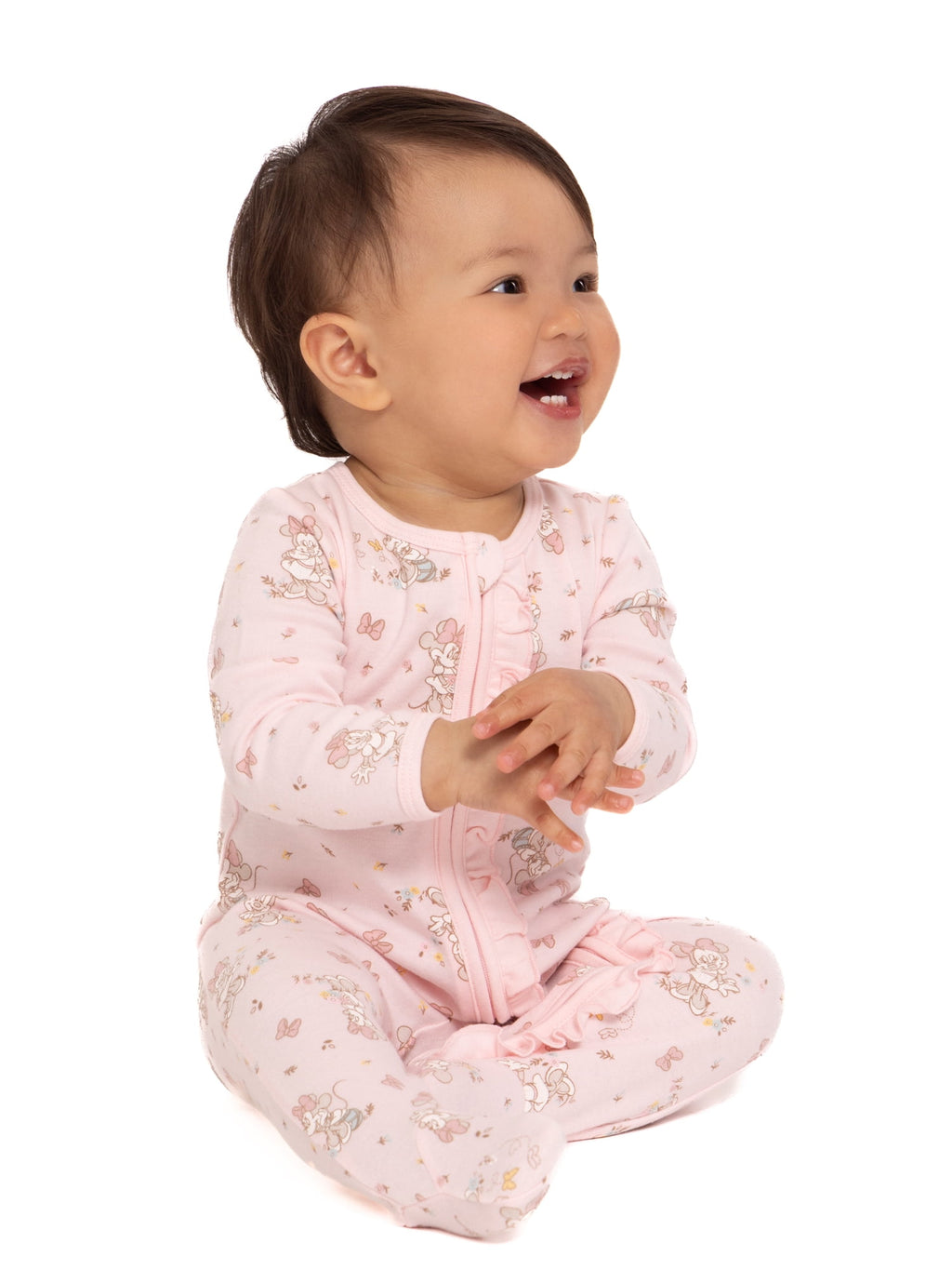 Disney Baby Wishes and Dreams Character Infant Baby Footed Sleep N Play, Sizes Preemie-6/9 Months