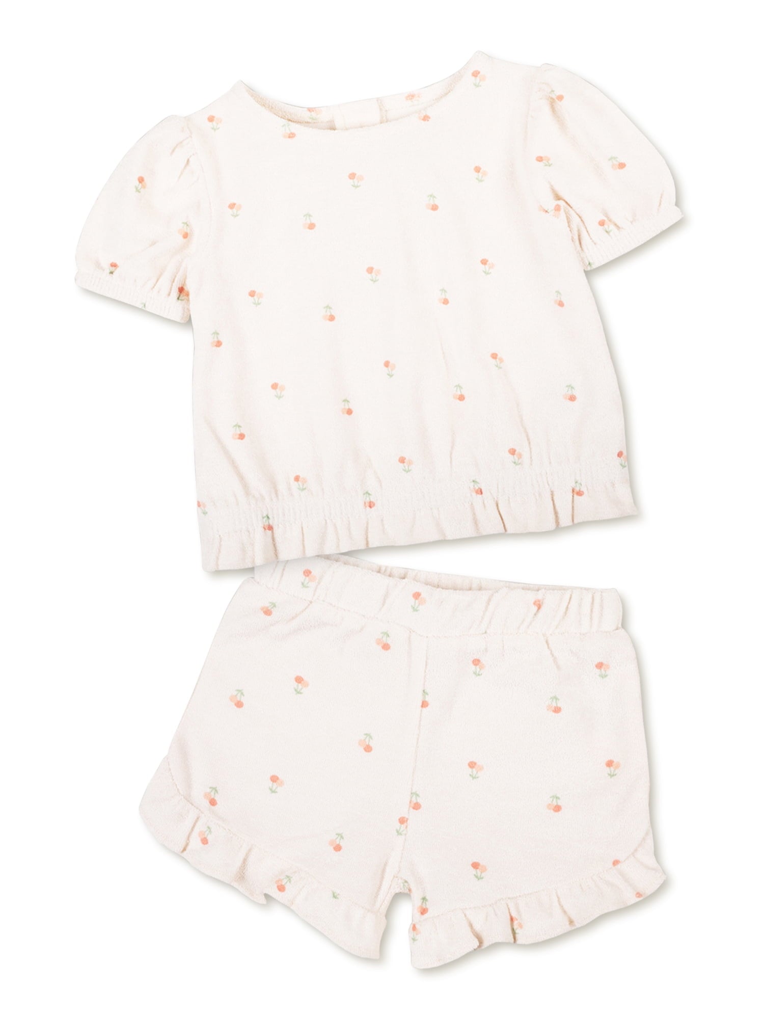 Little Star Organic Infant Girls 6PC Bundle Set, Sizes NB-24M