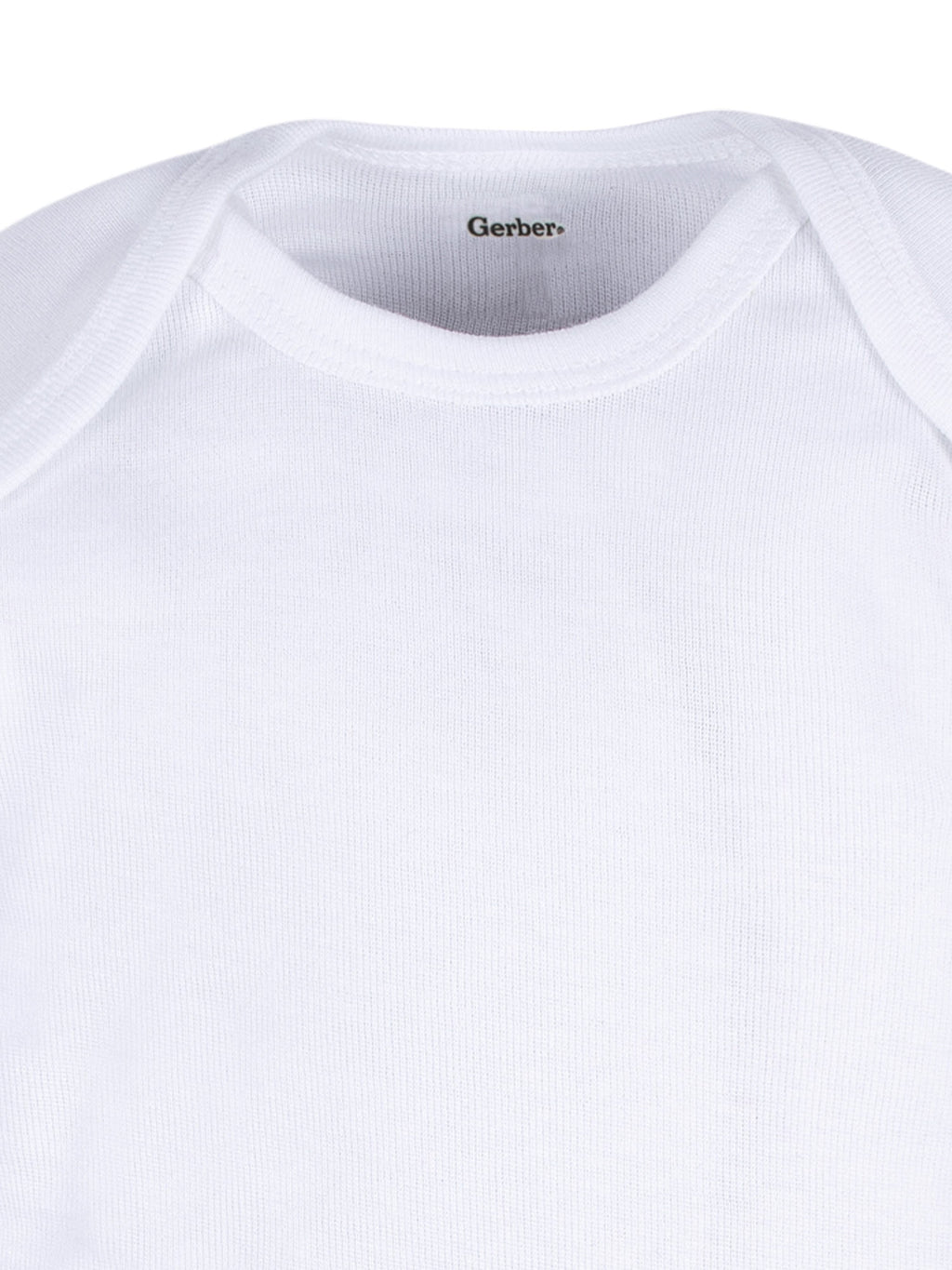 Gerber Gender Neutral Casual White Long Sleeve Cotton Bodysuit, 3-Pack, Sizes Preemie - 24 Months